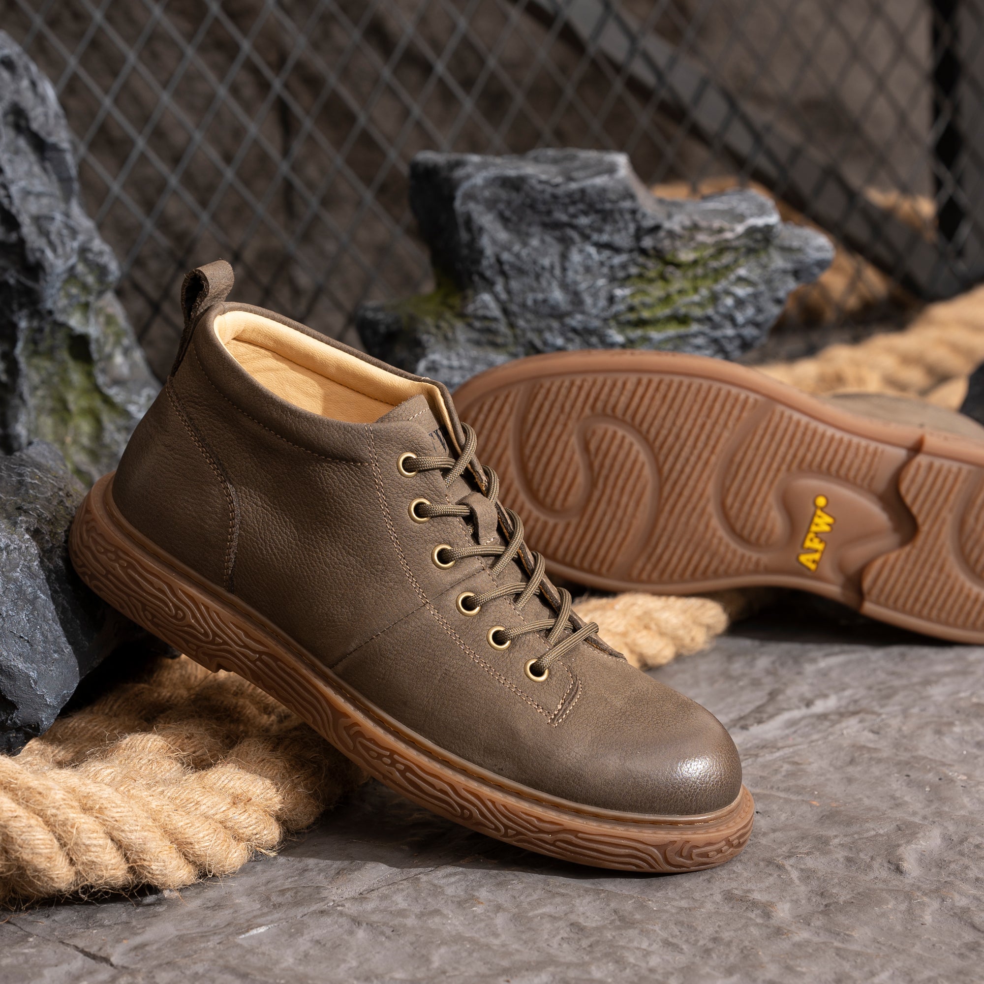 AFrown Men's Work Boots