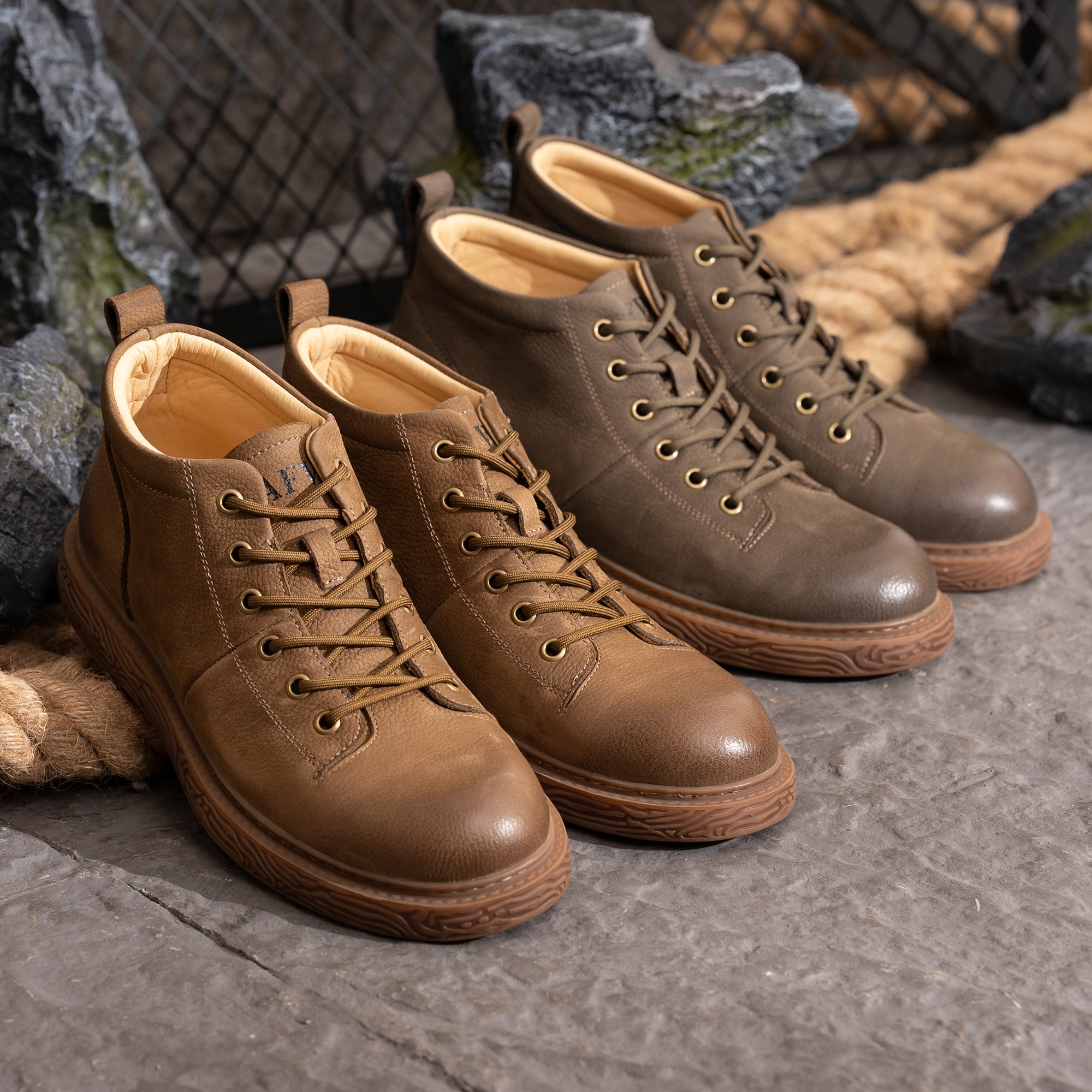 AFrown Men's Work Boots