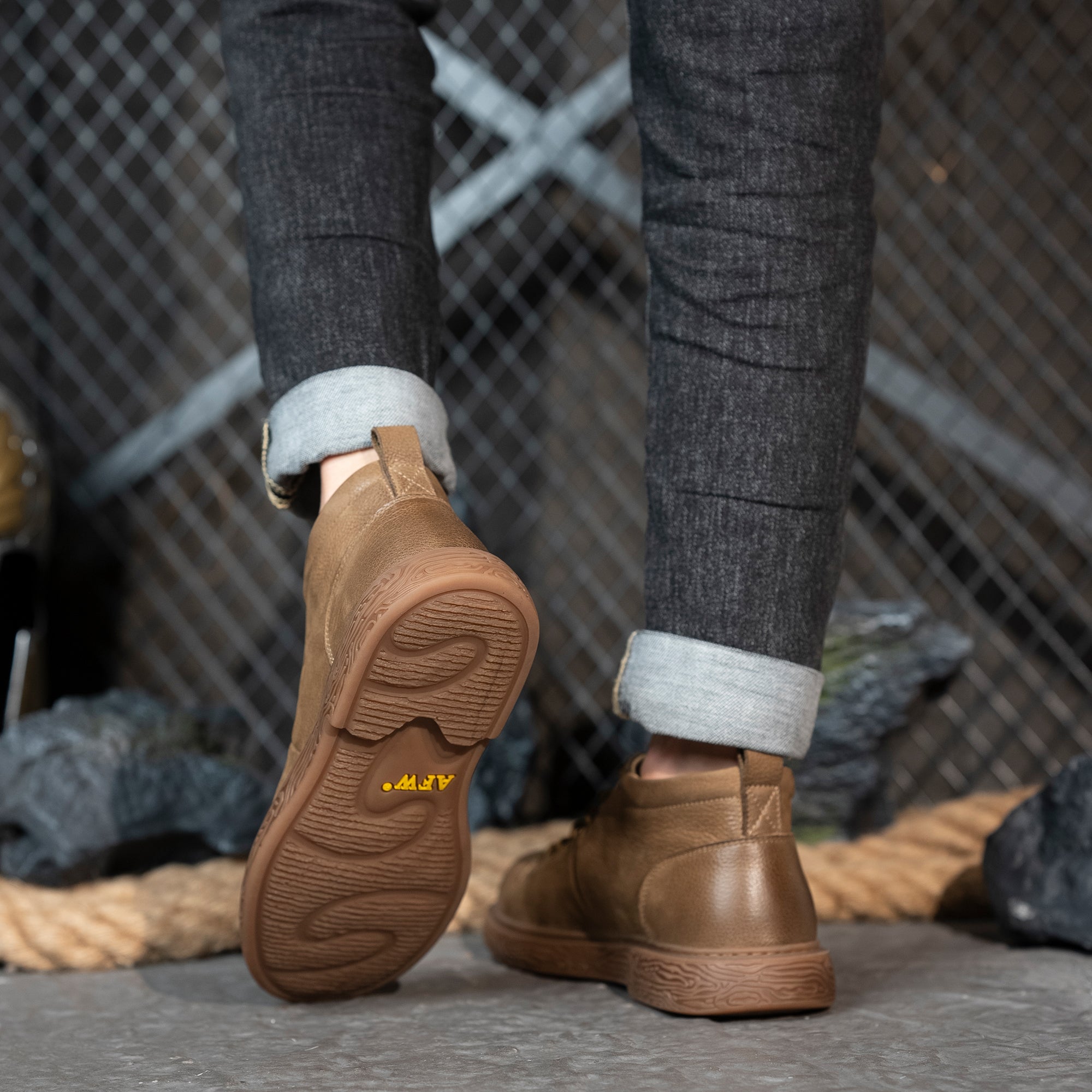 AFrown Men's Work Boots