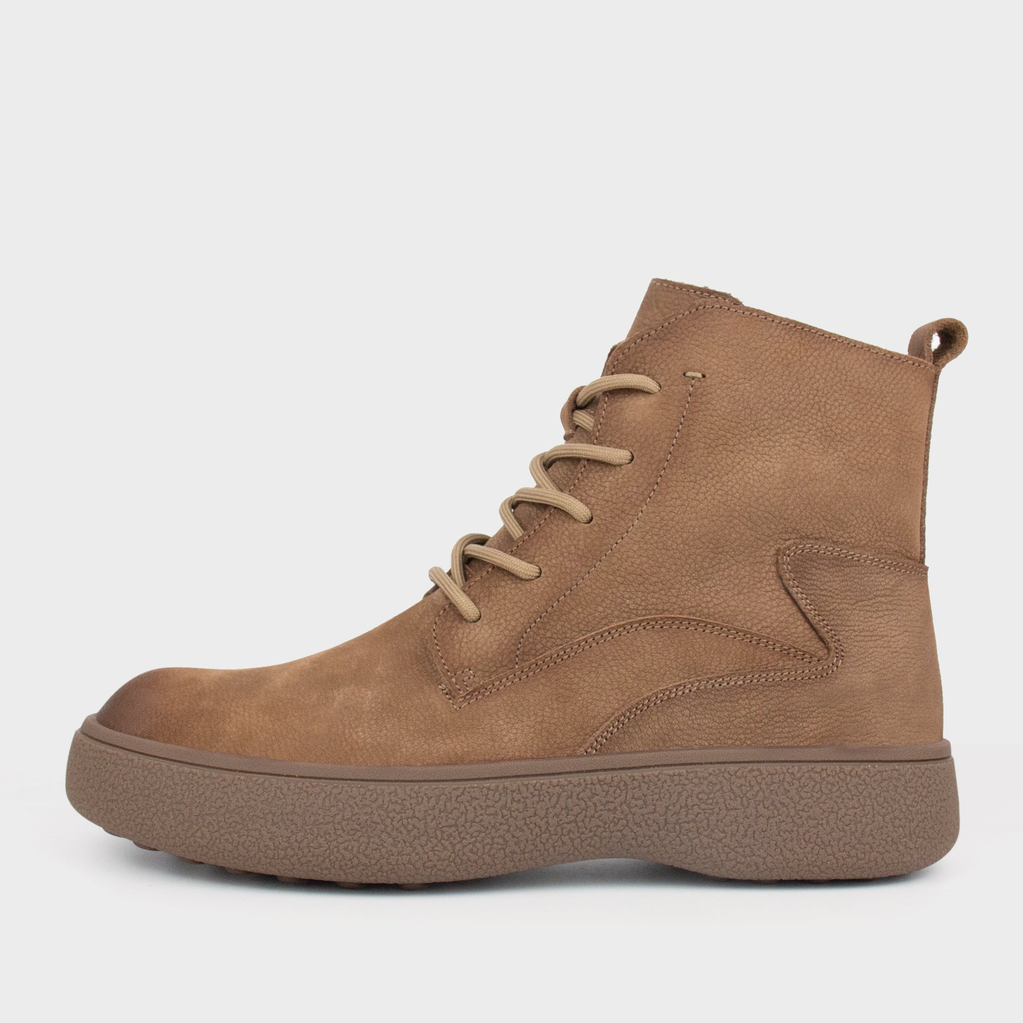 AFrown Mens Casual Boots Khaki