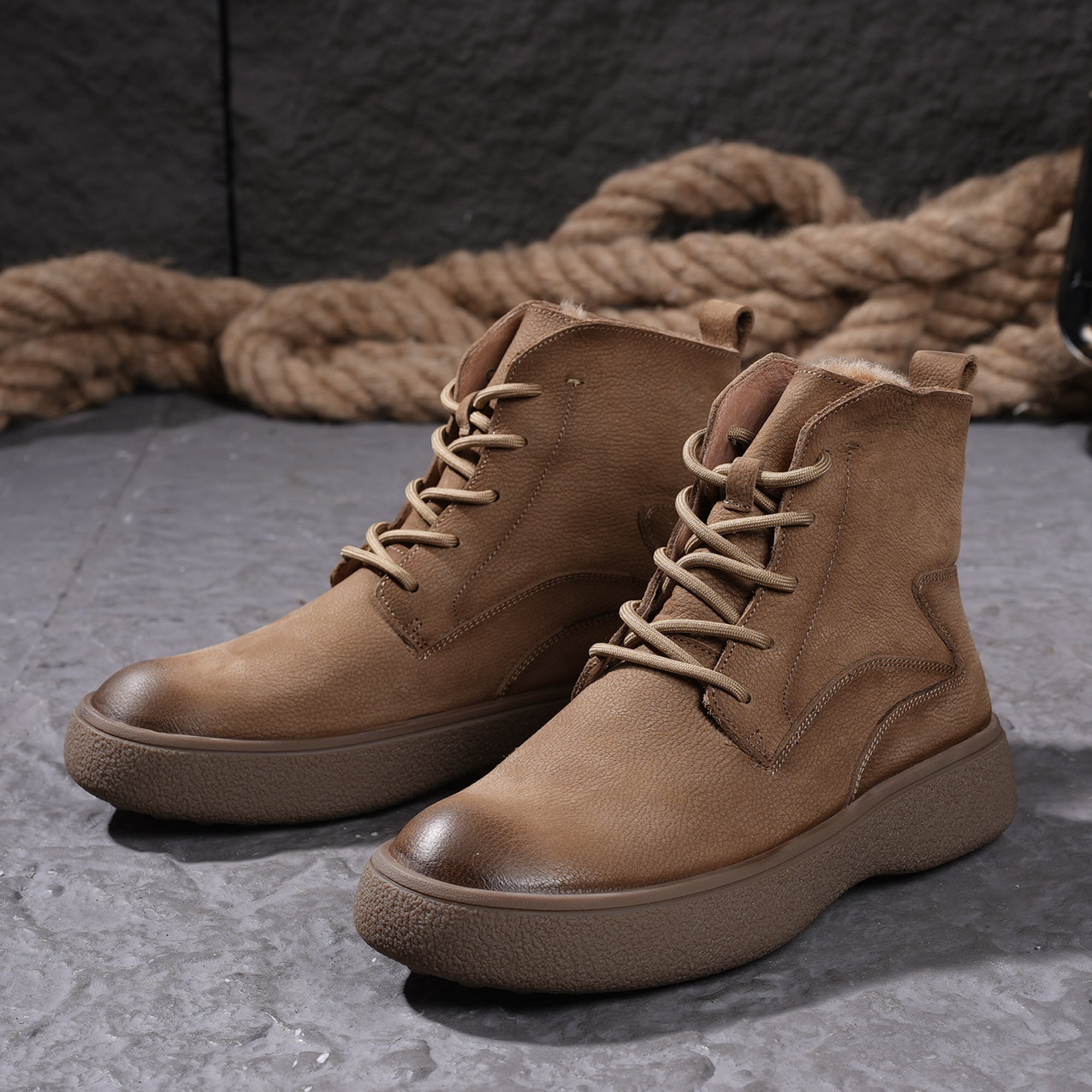 AFrown Mens Casual Boots