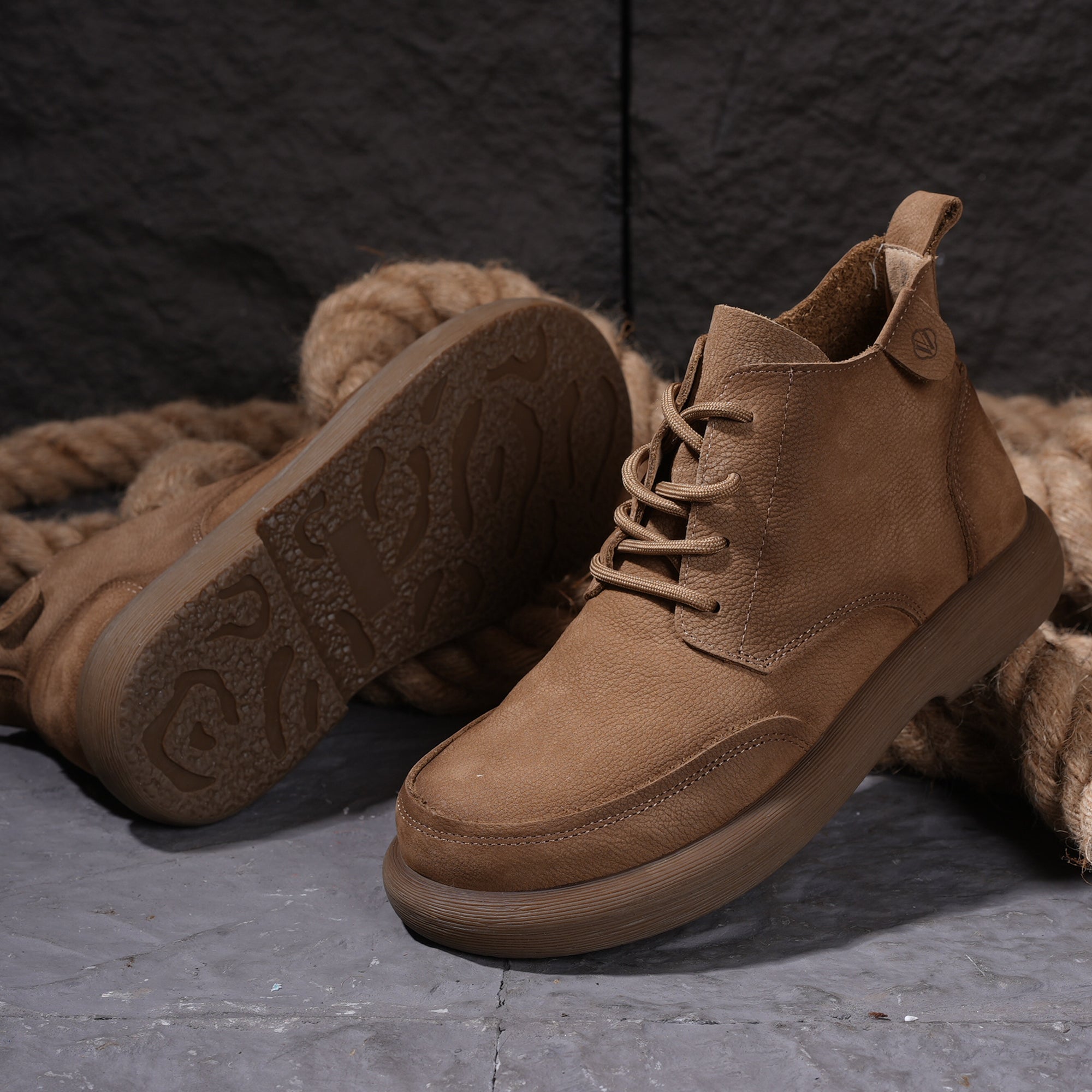 AFrown Mens Chukka Boots