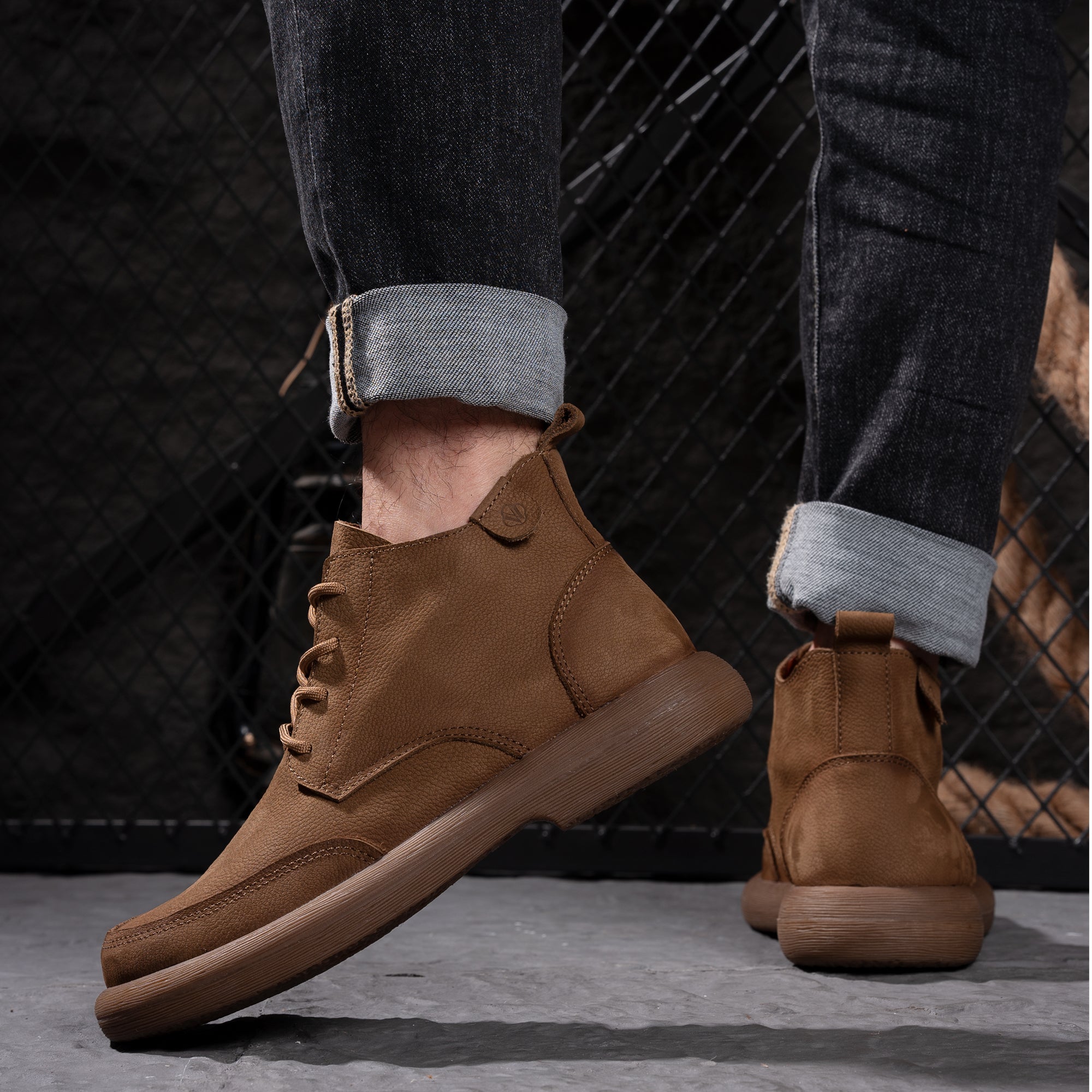 AFrown Mens Chukka Boots