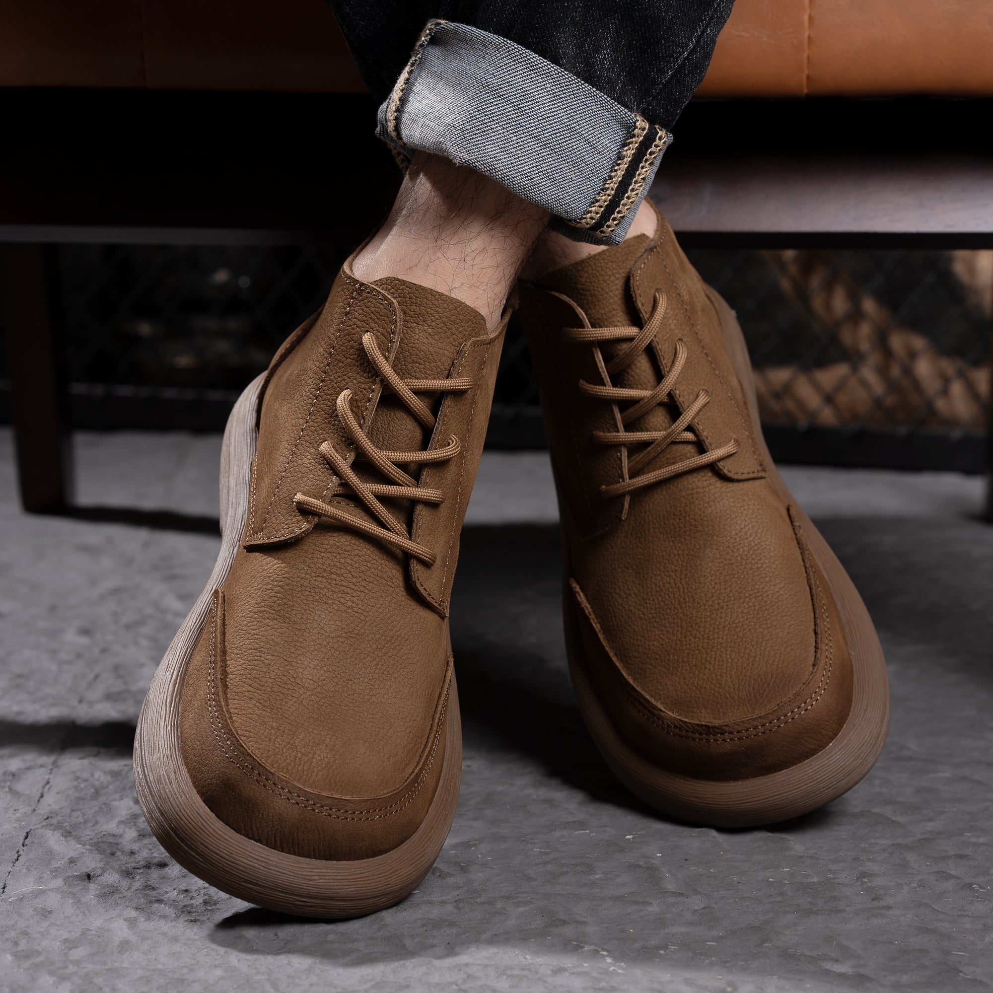 AFrown Mens Chukka Boots